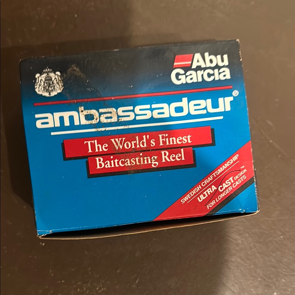 Abu Garcia Ambassadeur Baitcasting Reel Box